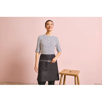 Avental Denim curto de ganga Domain